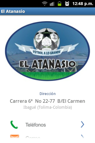 Canchas el Atanasio Ibagué截图1