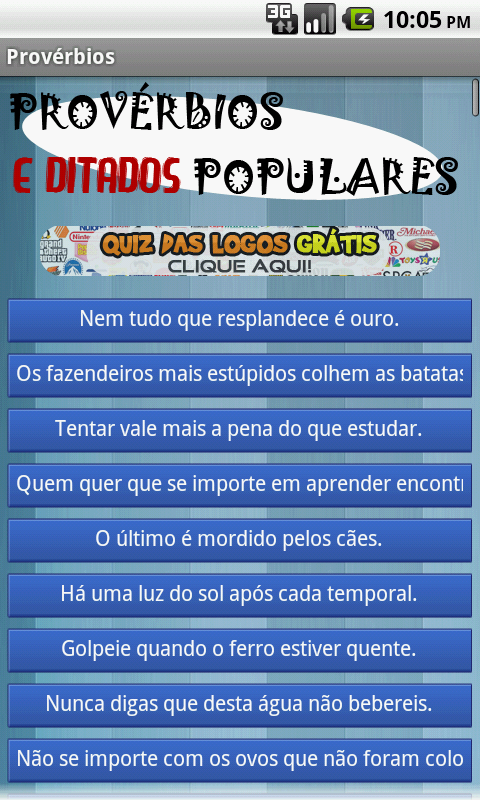 Provérbios e Ditados Populares截图1