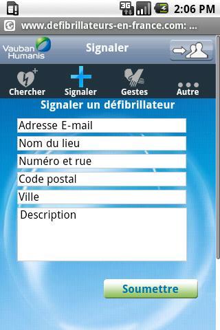 Défibrillateurs en France截图3