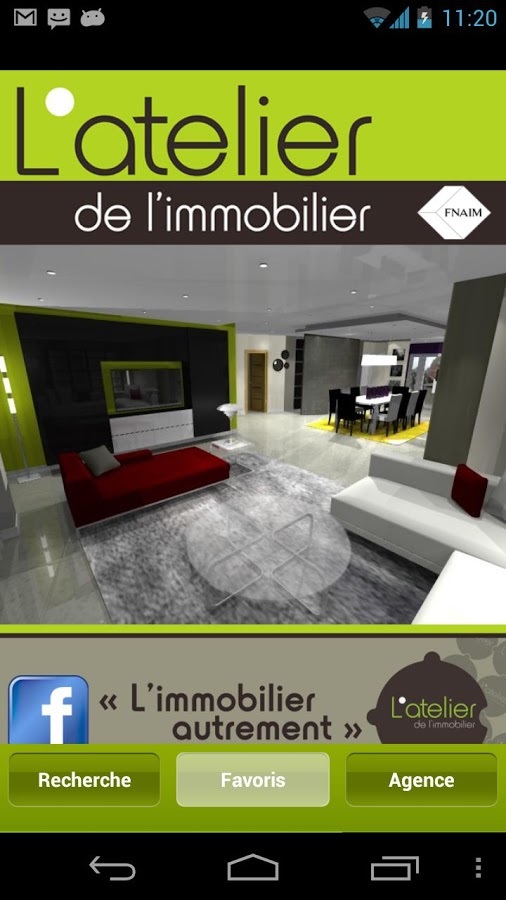 L’ATELIER DE L’IMMOBILIER截图1