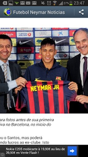 Futebol Neymar Noticias截图9