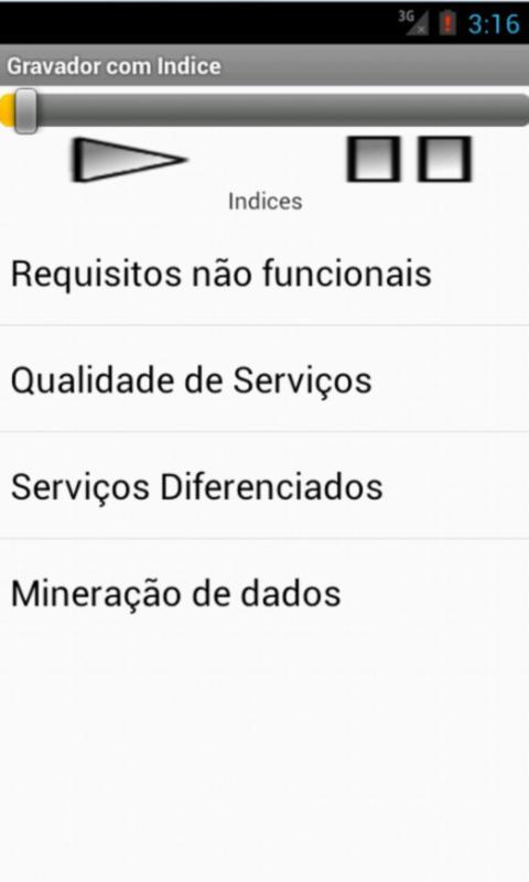 Gravador de voz c/ Índice FREE截图3