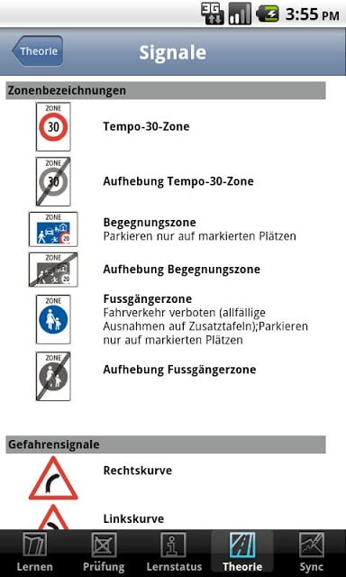 theoApp Mofapr&uuml;fung Schweiz截图6