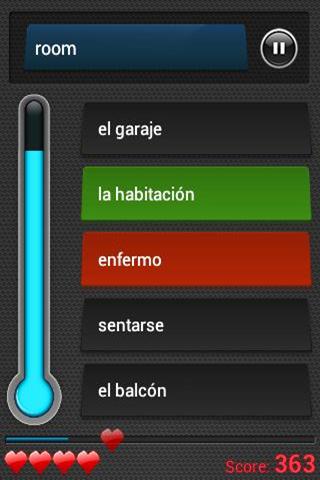 西班牙语学习者游戏截图4