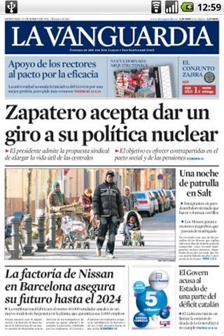 LA VANGUARDIA EDICIÓN IMPRESA截图2