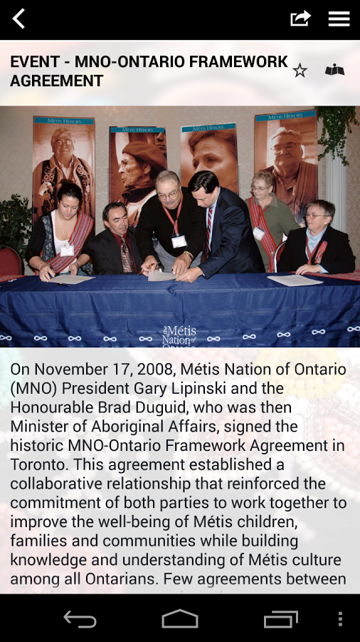 Métis Nation of Ontario截图3