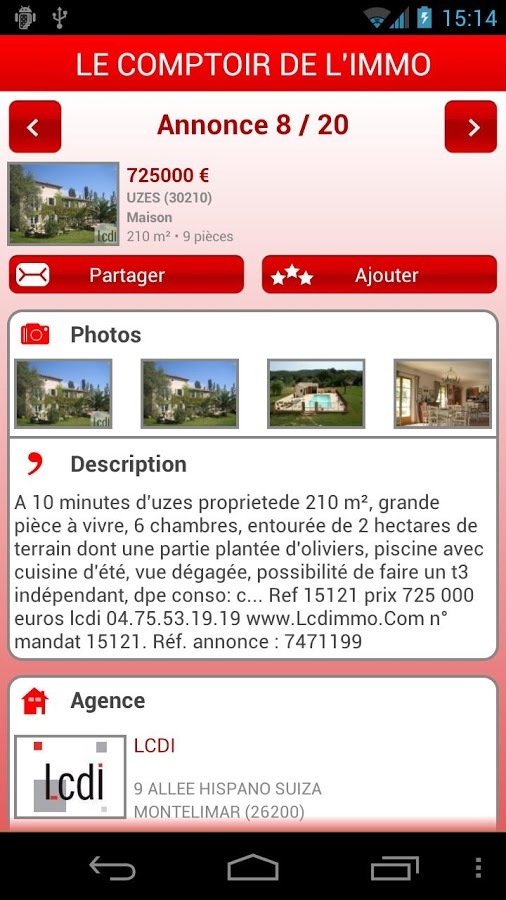 LE COMPTOIR DE L’ IMMOBILIER截图2