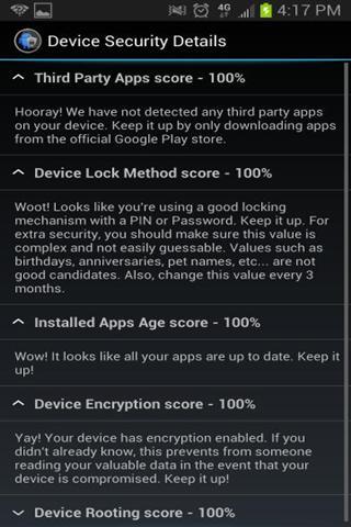 Android安全得分截图2