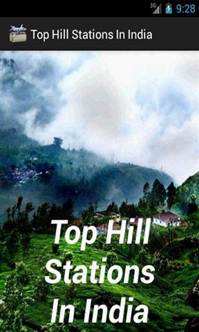 山站印度 Top Hill Stations in India截图1