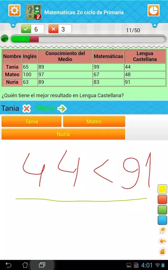 Matemáticas Segundo ciclo截图4