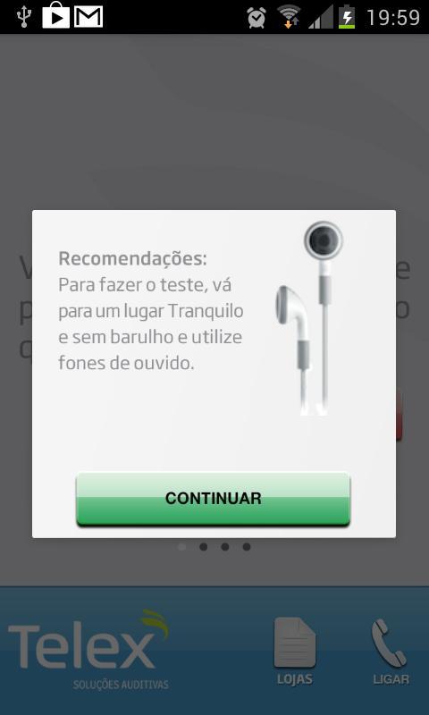 Teste Auditivo – Telex截图2