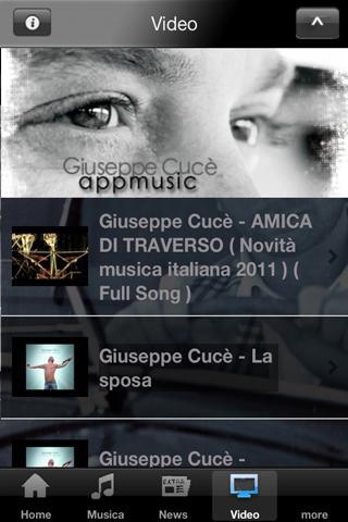 Giuseppe Cucè Appmusic截图5