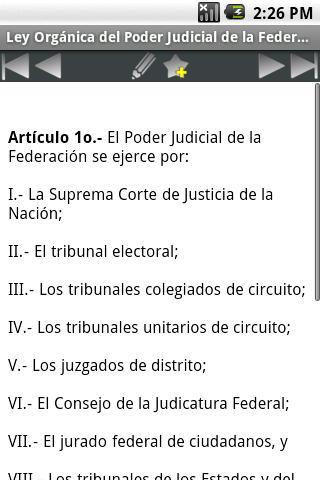 Ley Orgánica del Poder Judicia截图3