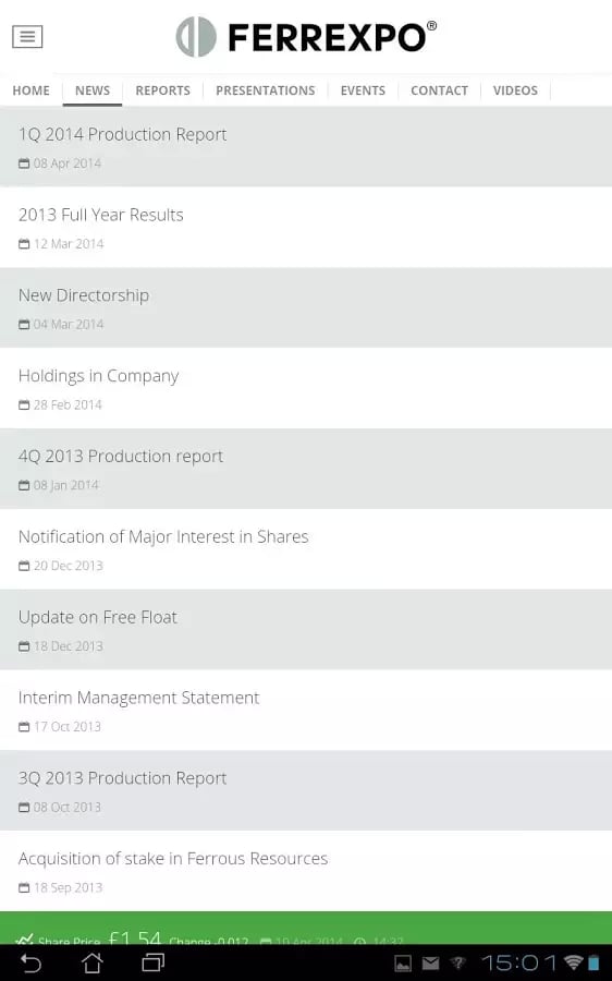 Ferrexpo PLC’s IR Brief...截图5