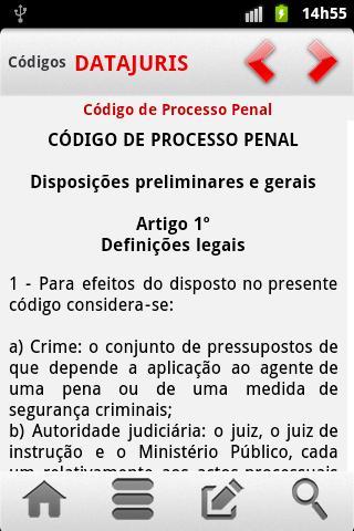 Código de Processo Penal截图3