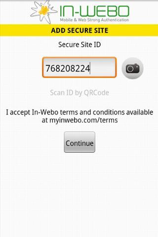 InWebo Authenticator截图1