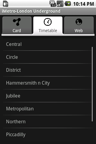 iMetro London Underground Info截图2