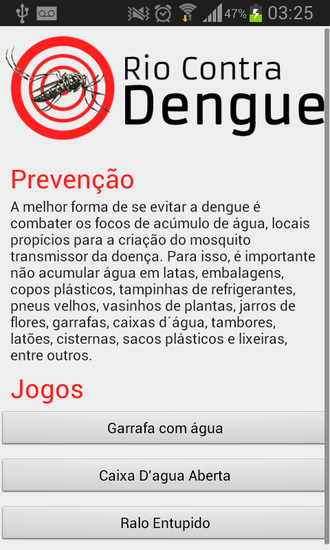 Rio Contra a Dengue截图3