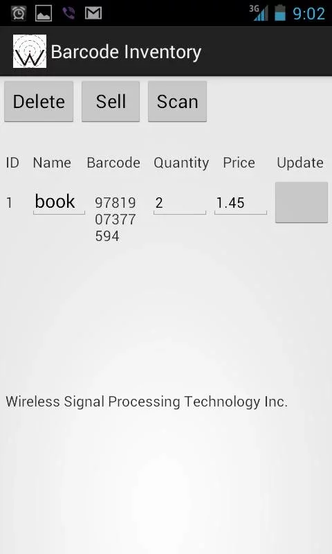 Barcode Inventory截图1