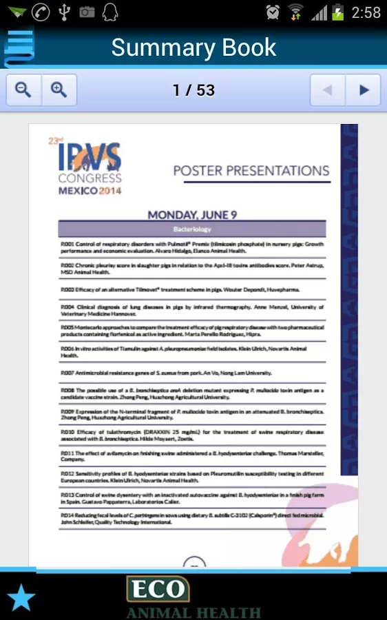 23rd IPVS Congress México 2014截图4