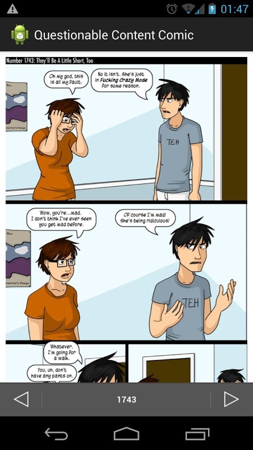 Questionable Content Comics截图1