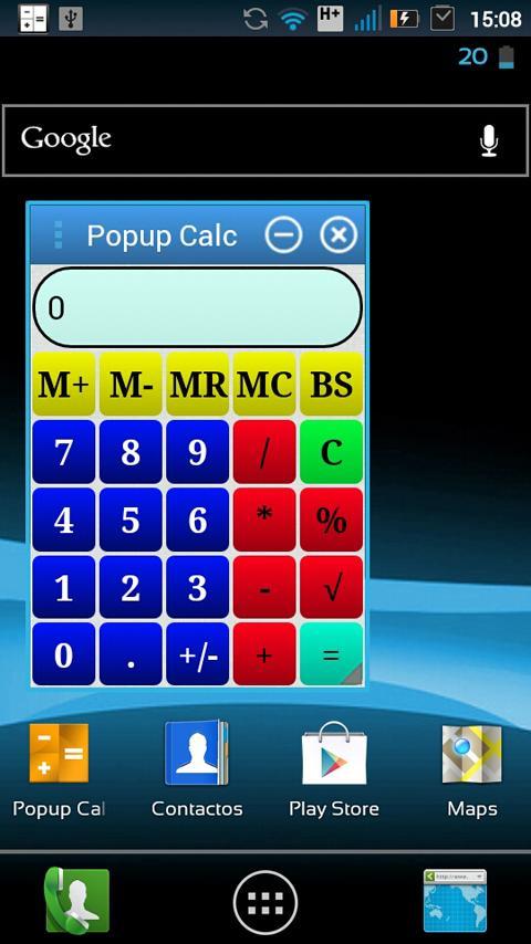 Popup Calc BETA截图1