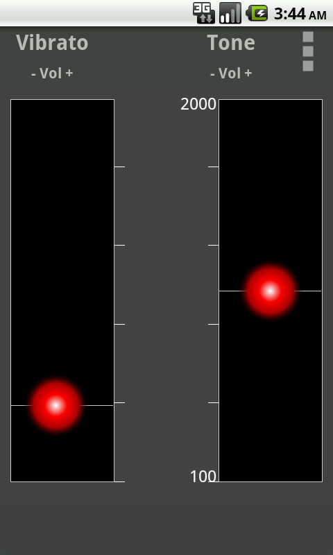 ThereDroid Theremin Synth截图2