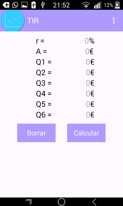 Economía calcular VAN y TIR截图3