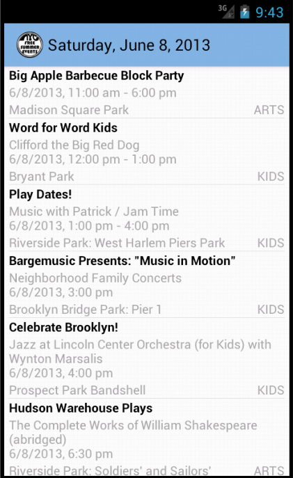 NYC Free Summer Events截图2