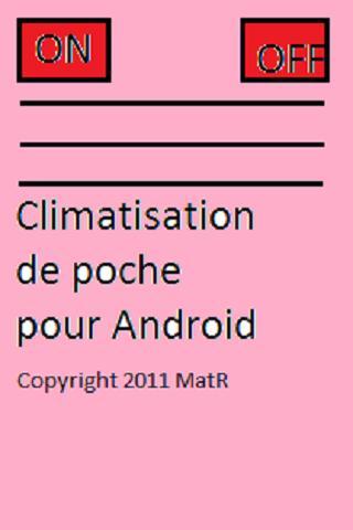 Climatisation de poche截图1