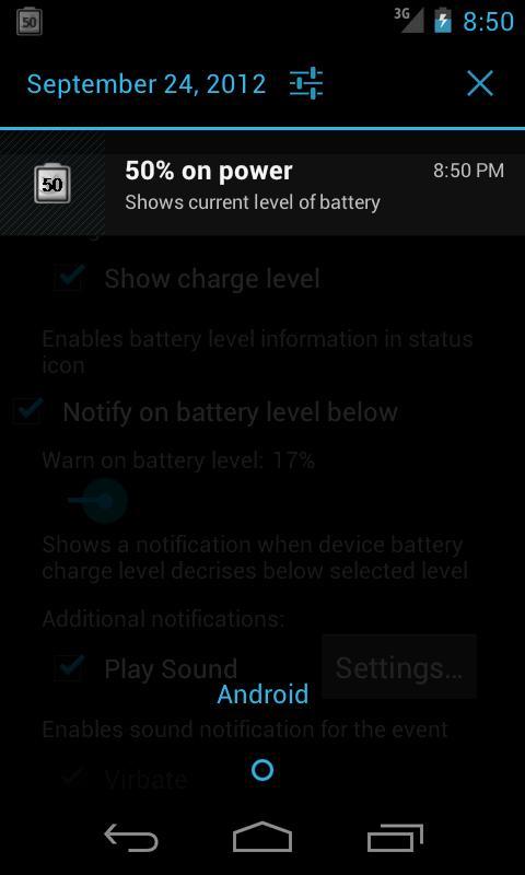 Battery Tweet Lite截图3