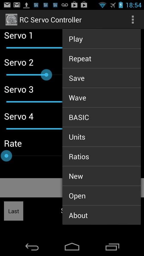 Quad RC Servo Controller截图2