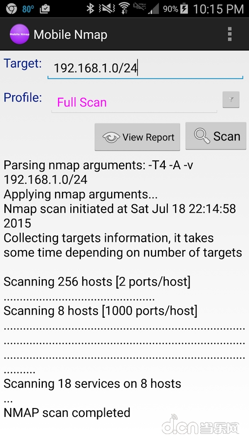 移动Nmap:Mobile Nmap截图4