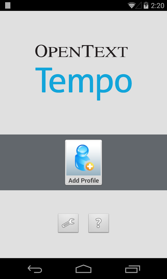 OpenText Tempo截图1