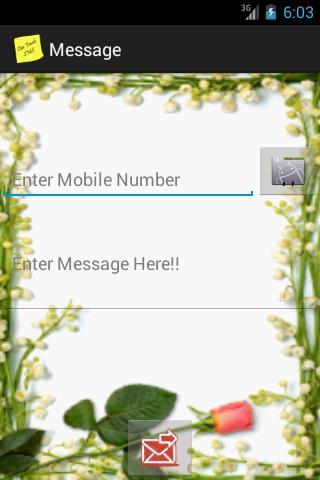 单键短信 One Touch SMS截图1