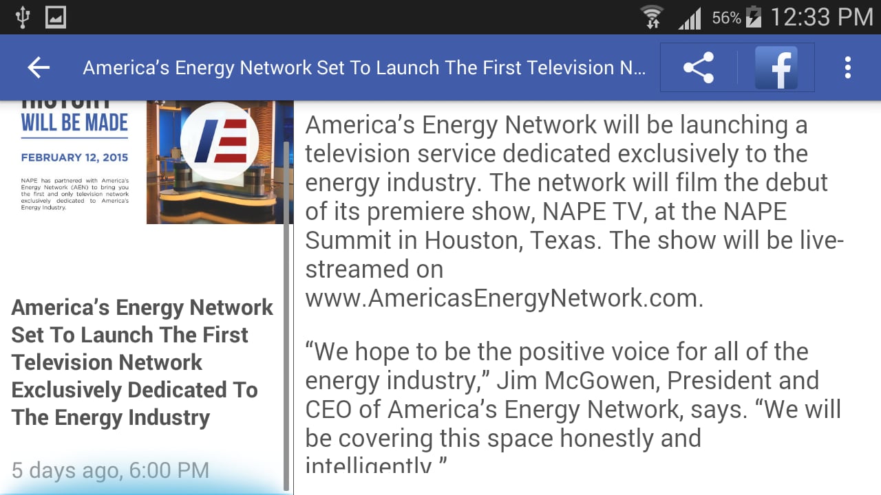 AEN – America’s Energy...截图2