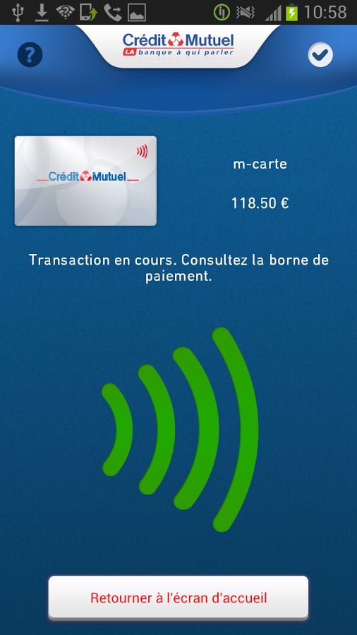 Cr&eacute;dit Mutuel Mobile M-C...截图2