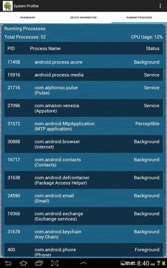 System Profiler截图4