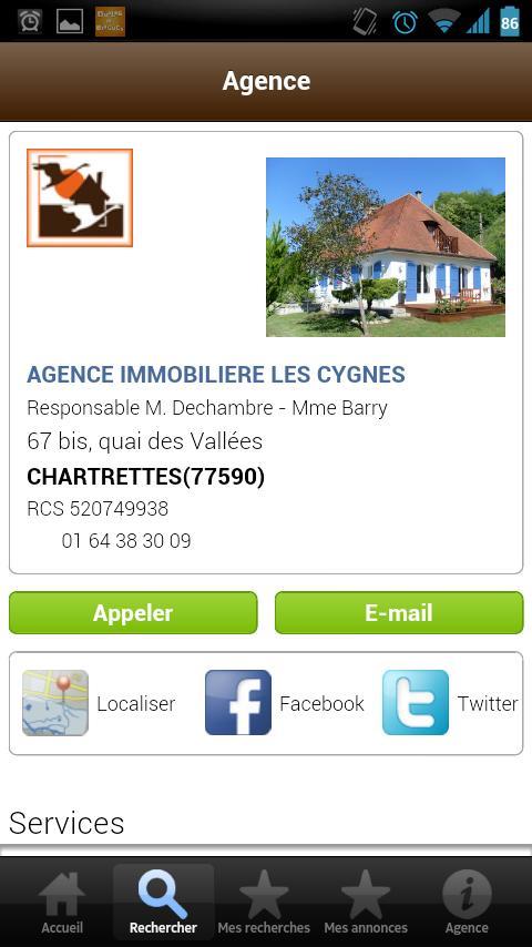 Agence immobilière Les Cygnes截图4