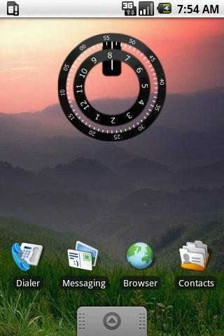 TedZkeletal Clock Widget 2x2截图1