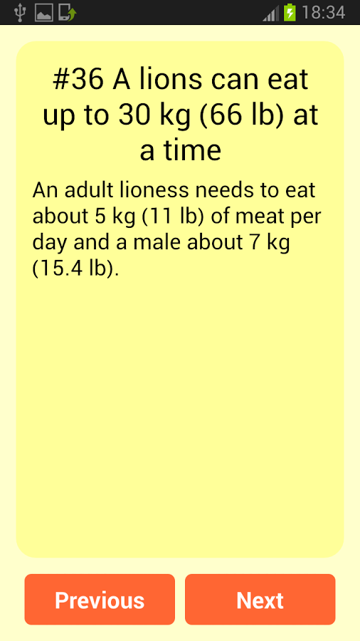 Amazing Lion Facts截图4