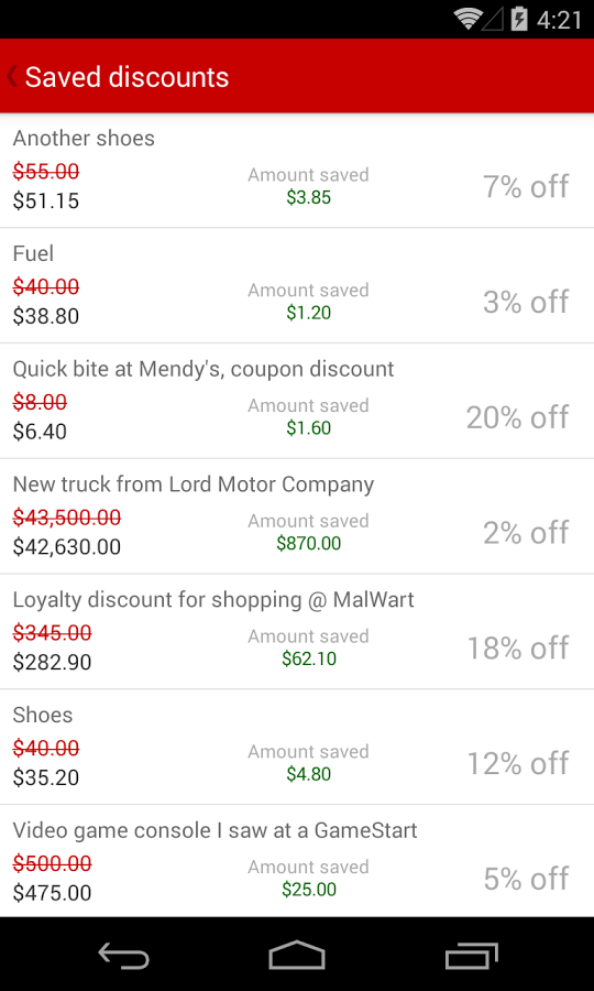 Discountor – sales calculator截图4