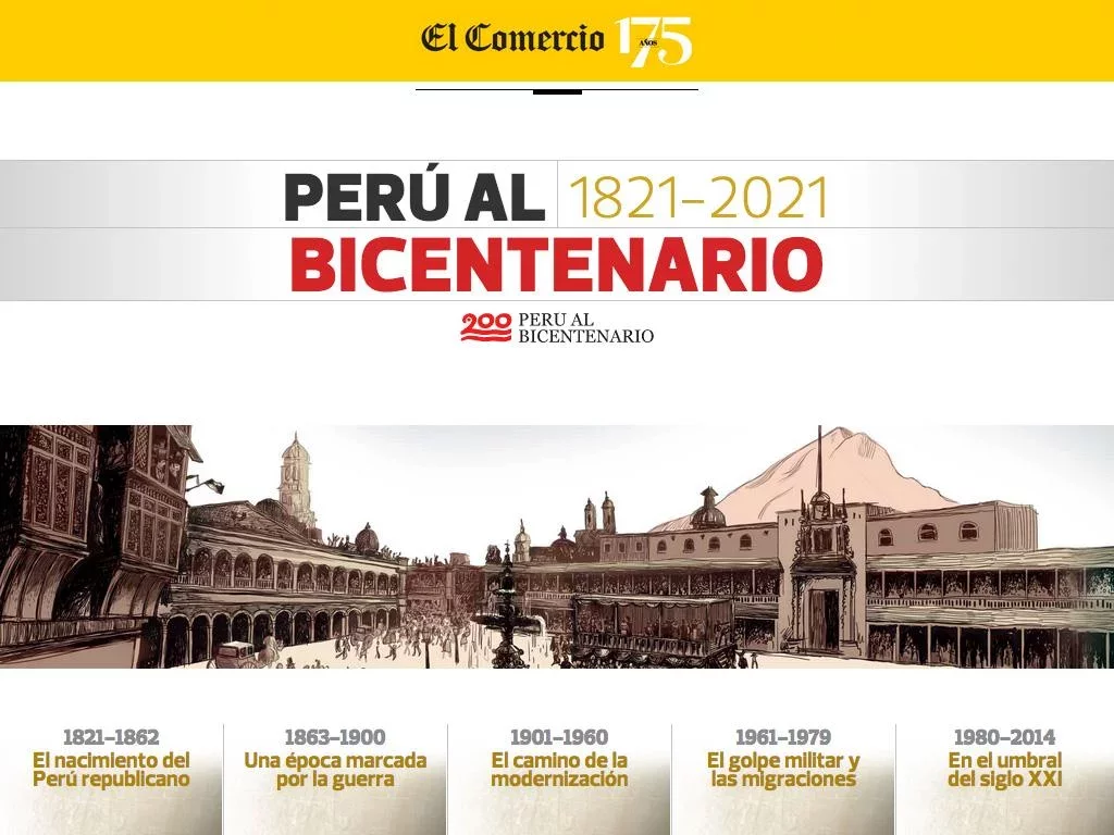 El Comercio Perú Bicentenario截图1