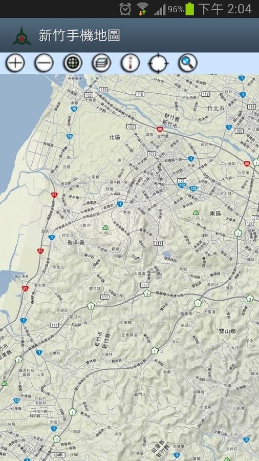新竹手機地圖查詢系統截图1
