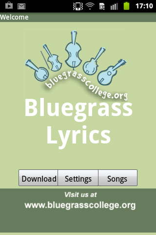 Bluegrass Song Lyrics截图3