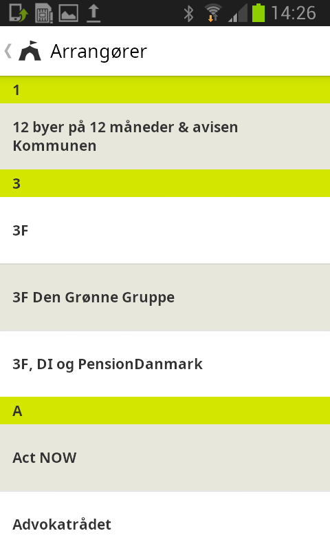 Folkemødet 2013 – officiel app截图4