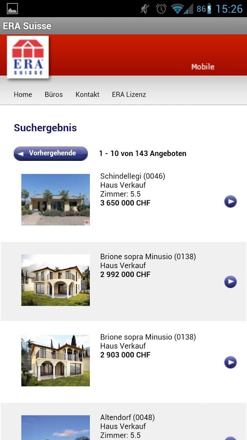 ERA Suisse Immobilier截图2