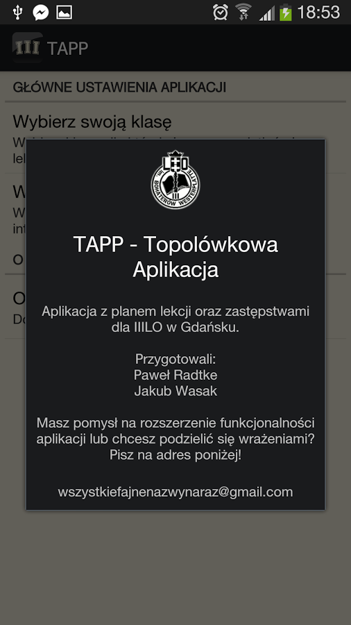 TAPP - Topolówkowa Aplikacja截图3