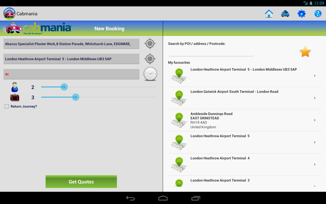 Stansted Minicabs截图1