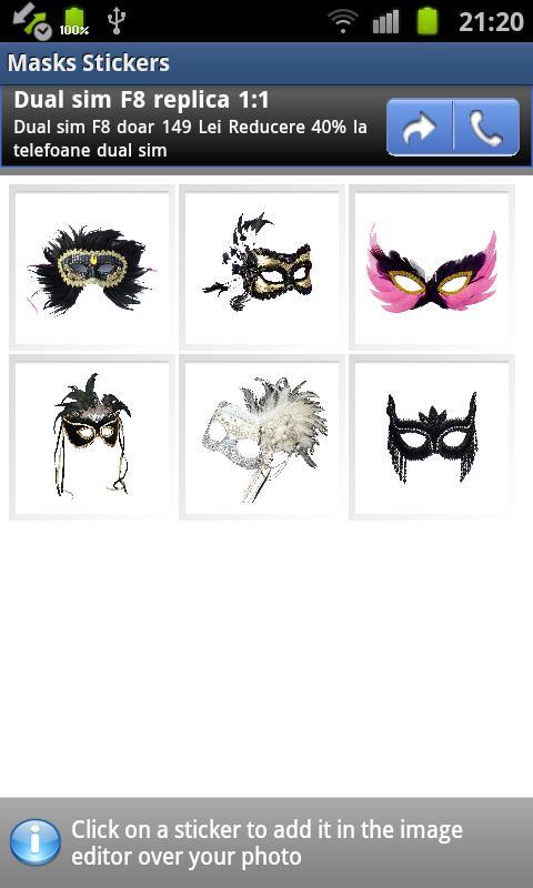 Masks Stickers截图1